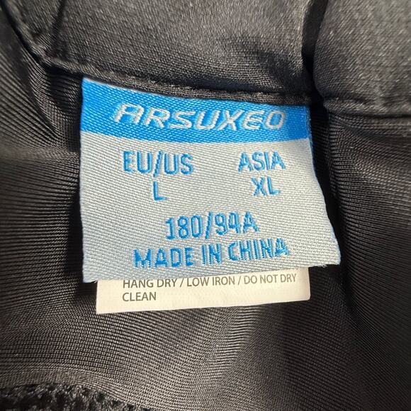 ARSUXEO Mens L Shorts Black Downhill Enduro Mountain Bike‎ Breathable Vented MTB - Picture 2 of 12